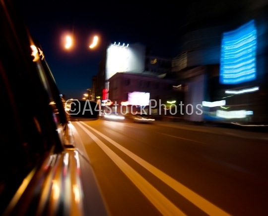 Horizontal vivid motion car speed abstraction background backdro