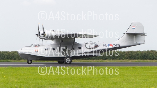 LEEUWARDEN, NETHERLANDS - JUNE 10: Consolidated PBY Catalina in 