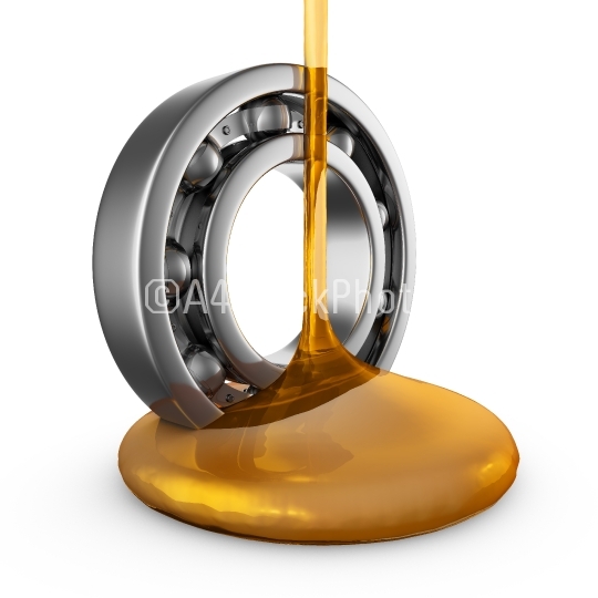 oil on bearing