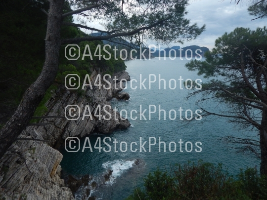 Travel around Montenegro, the Adriatic Sea, landscapes