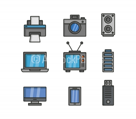 illustrated electronic pack