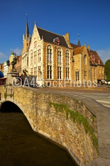 The bridge at Eekhoutstraat, Bruges