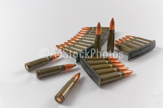 7.62x39 calibre target shooting rifle cartridges