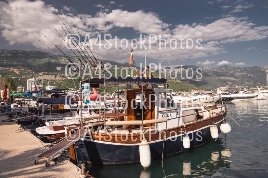 Boats and Yachts in Budva, Montenegro