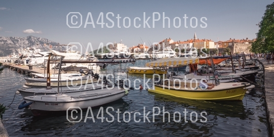 Boats and Yachts in Budva, Montenegro