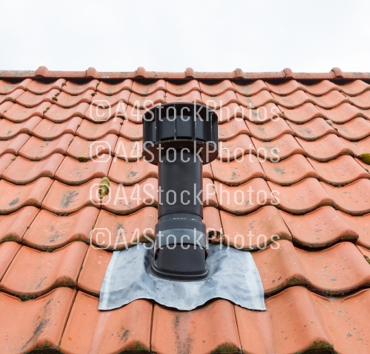 Chimney on a building