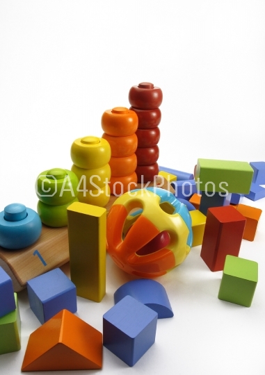 counting and building toys