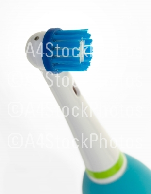 Electric toothbrush isolated