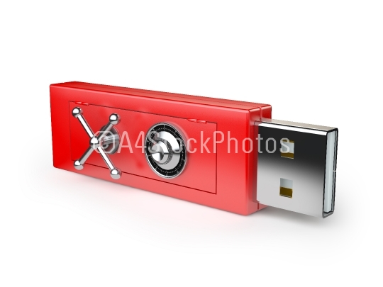 flash drive with a lock