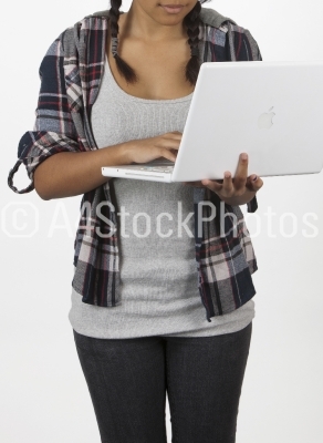 Girl on laptop