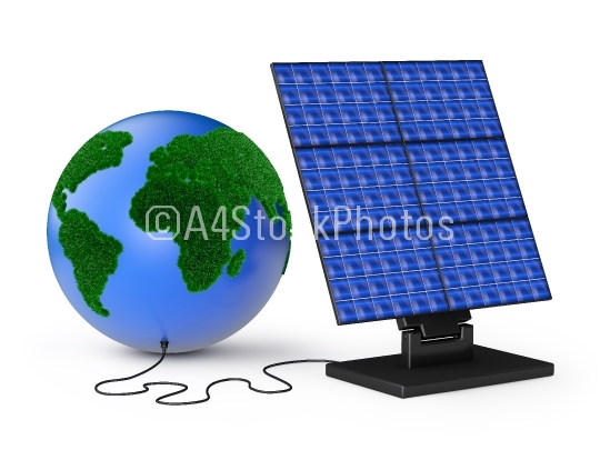 globe solar panel