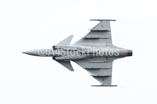 LEEUWARDEN, THE NETHERLANDS-JUNE 10: Modern tactical fighter jet