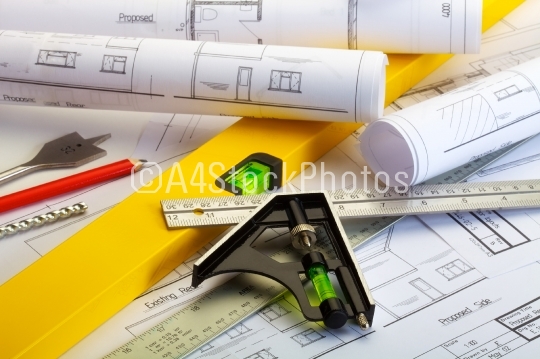 Plans and builder's tools