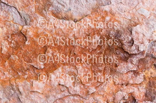 Rusty and battered metal background