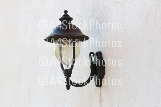 Simple street lamp-post