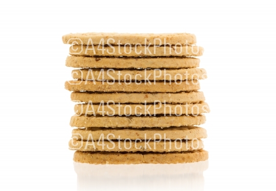 Small cookies isolated