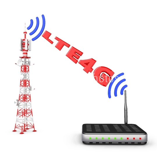 tower and modem